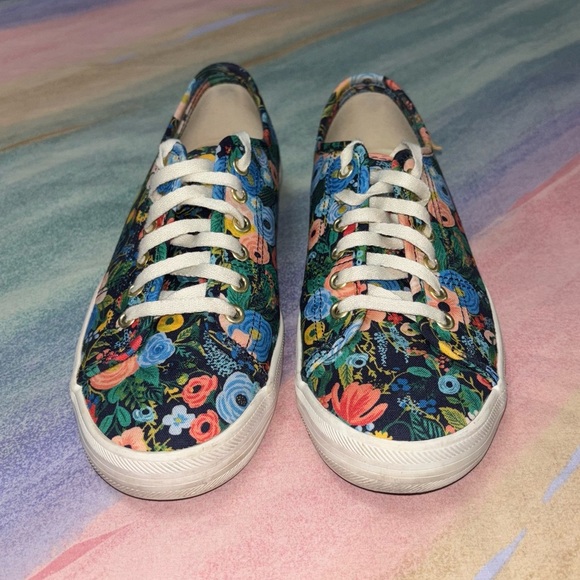 Women's Keds x Rifle Paper Co. Kickback Sneaker size 7 - Picture 3 of 8